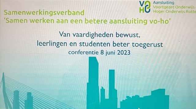 Conferentie vo-ho 8 juni 2023: Van vaardigheden bewust, leerlingen en studenten beter toegerust
